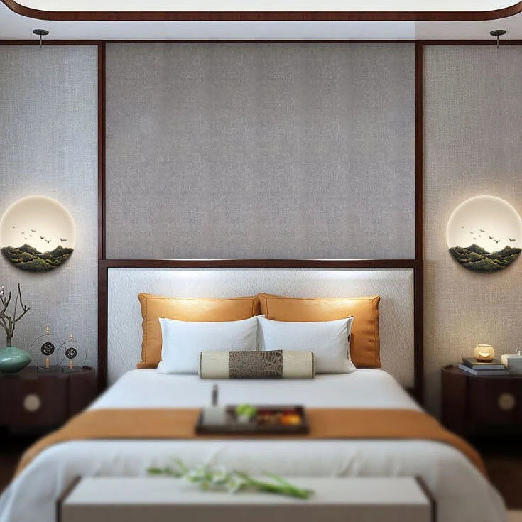 Wall Lamp | Colorful Industrial & Integrated LED | Two Sizes
