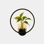 Wall Lamp | Glass Vase & Warm LED