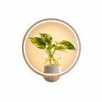 Wall Lamp | Glass Vase & Warm LED