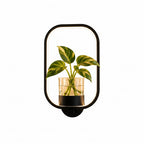 Wall Lamp | Glass Vase & Warm LED