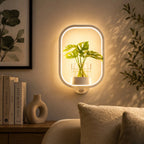 Wall Lamp | Glass Vase & Warm LED