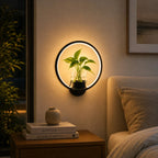 Wall Lamp | Glass Vase & Warm LED