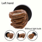 Wall Lamp | Hand-Shaped Resin Sculpture | Left or Right Version