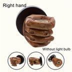 Wall Lamp | Hand-Shaped Resin Sculpture | Left or Right Version