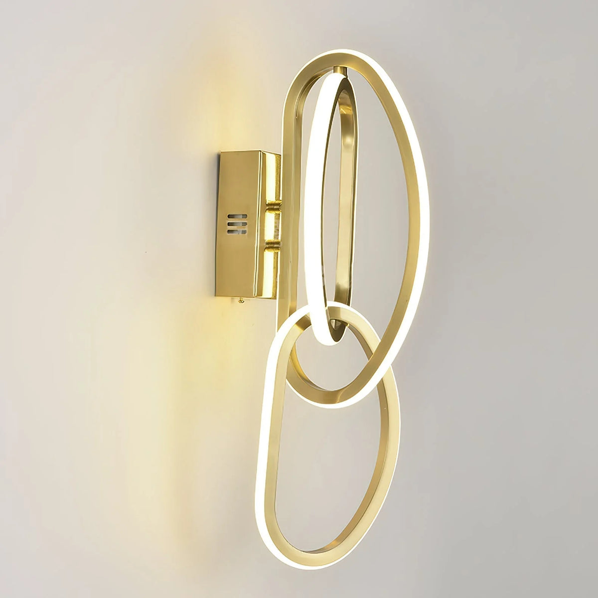 Wall Lamp | Integrated LED & Acrylic Shade | Two Sizes