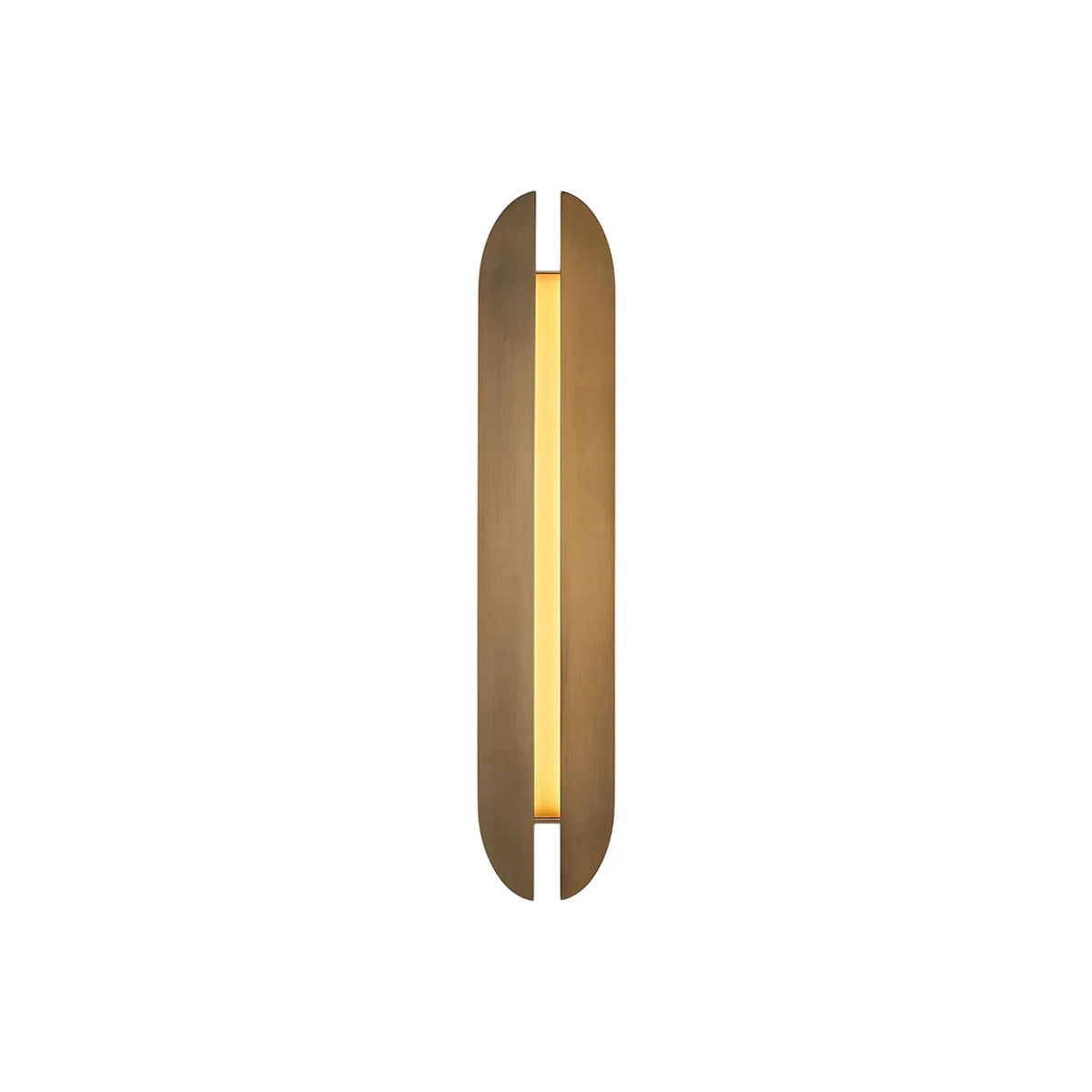 Wall Lamp | Integrated LED & Copper-Finish Stainless Steel | 60 cm
