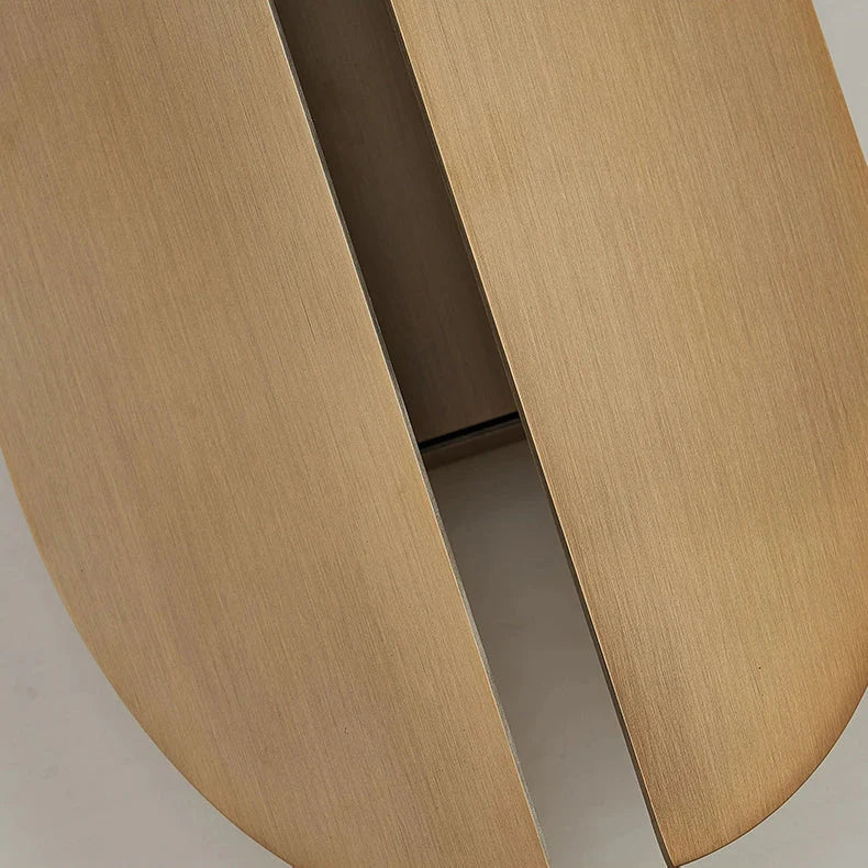 Wall Lamp | Integrated LED & Copper-Finish Stainless Steel | 60 cm