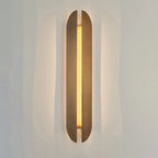 Wall Lamp | Integrated LED & Copper-Finish Stainless Steel | 60 cm