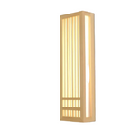Wall Lamp | Japandi Wood & Acrylic Warm Light