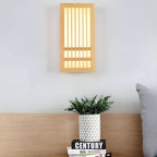 Wall Lamp | Japandi Wood & Acrylic Warm Light