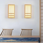 Wall Lamp | Japandi Wood & Acrylic Warm Light