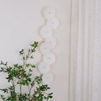 Wall Lamp | Lotus Ceramic Petals & Gold Metal