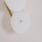 Wall Lamp | Lotus Ceramic Petals & Gold Metal