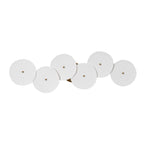 Wall Lamp | Lotus Ceramic Petals & Gold Metal