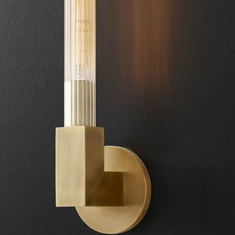 Wall Lamp | Metal & Glass Dimmable
