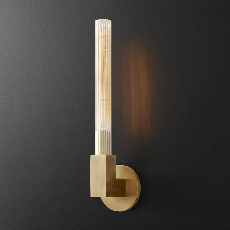 Wall Lamp | Metal & Glass Dimmable