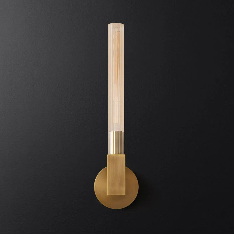 Wall Lamp | Metal & Glass Dimmable