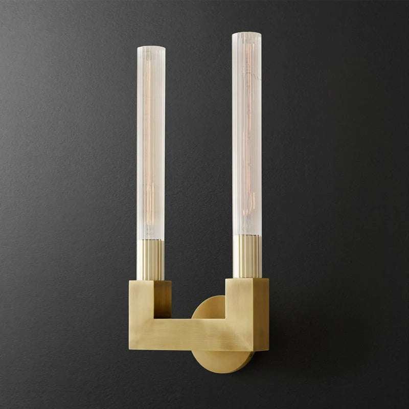Wall Lamp | Metal & Glass Dimmable