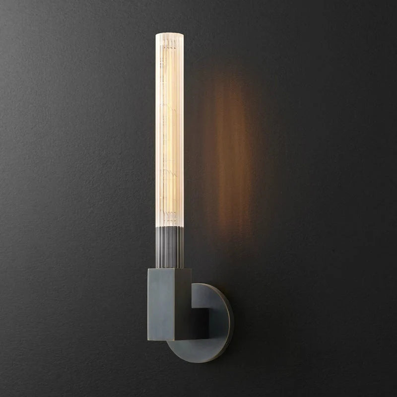 Wall Lamp | Metal & Glass Dimmable