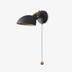 Wall Lamp | Metal Minimalist & E27/E26 Socket | 14 cm Diameter