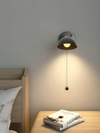 Wall Lamp | Metal Minimalist & E27/E26 Socket | 14 cm Diameter