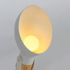 Wall Lamp | Metal Minimalist & E27/E26 Socket | 14 cm Diameter
