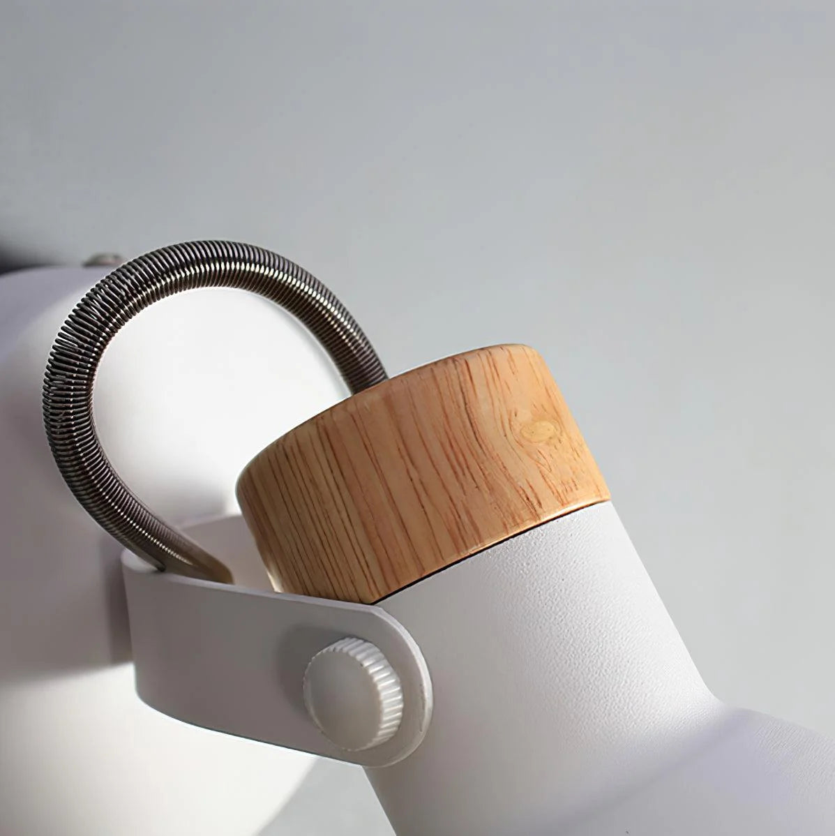 Wall Lamp | Metal Minimalist & E27/E26 Socket | 14 cm Diameter