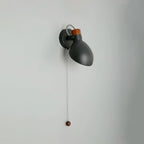 Wall Lamp | Metal Minimalist & E27/E26 Socket | 14 cm Diameter