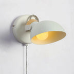Wall Lamp | Metal Minimalist & E27/E26 Socket | 14 cm Diameter