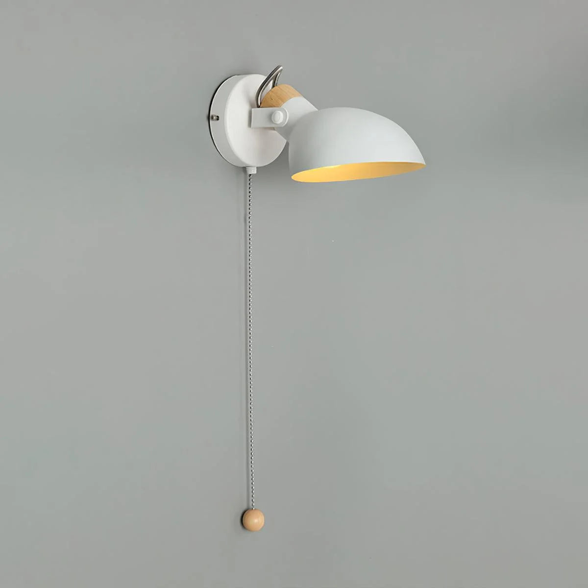 Wall Lamp | Metal Minimalist & E27/E26 Socket | 14 cm Diameter
