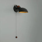 Wall Lamp | Metal Minimalist & E27/E26 Socket | 14 cm Diameter
