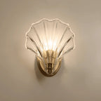 Wall Lamp | Minimalist Glass Shade & Button Switch | 20 cm Diameter