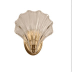 Wall Lamp | Minimalist Glass Shade & Button Switch | 20 cm Diameter