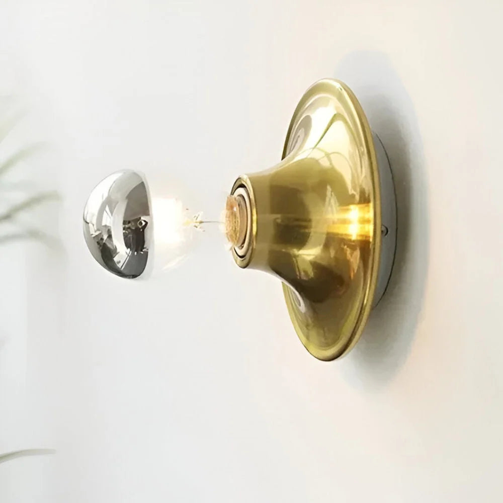 Wall Lamp | Retro Design & Energy-Efficient LED | 15 cm Diameter