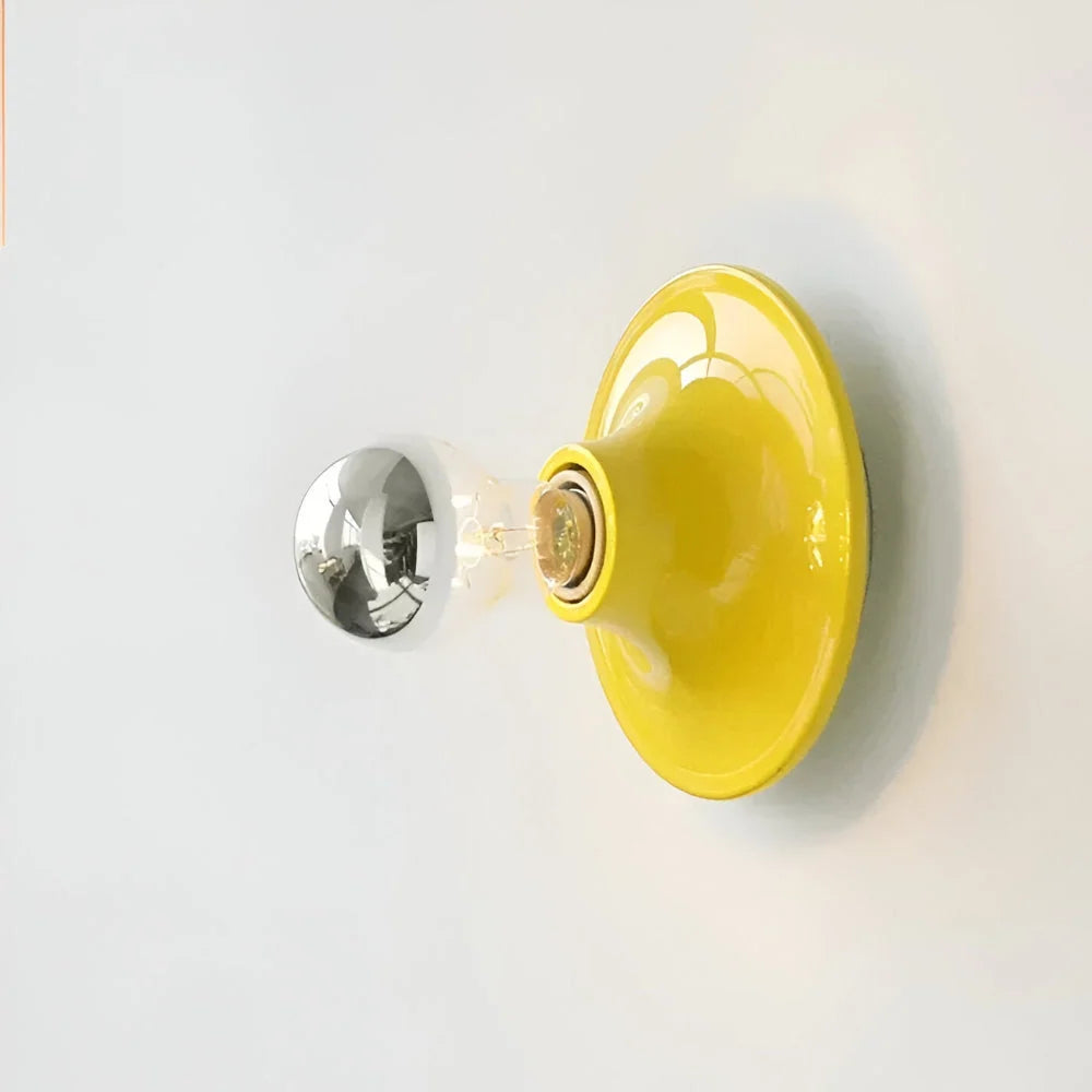 Wall Lamp | Retro Design & Energy-Efficient LED | 15 cm Diameter