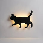 Wall Lamp | Sensor-Activated Energy-Saving Warm LED | Cat Silhouette