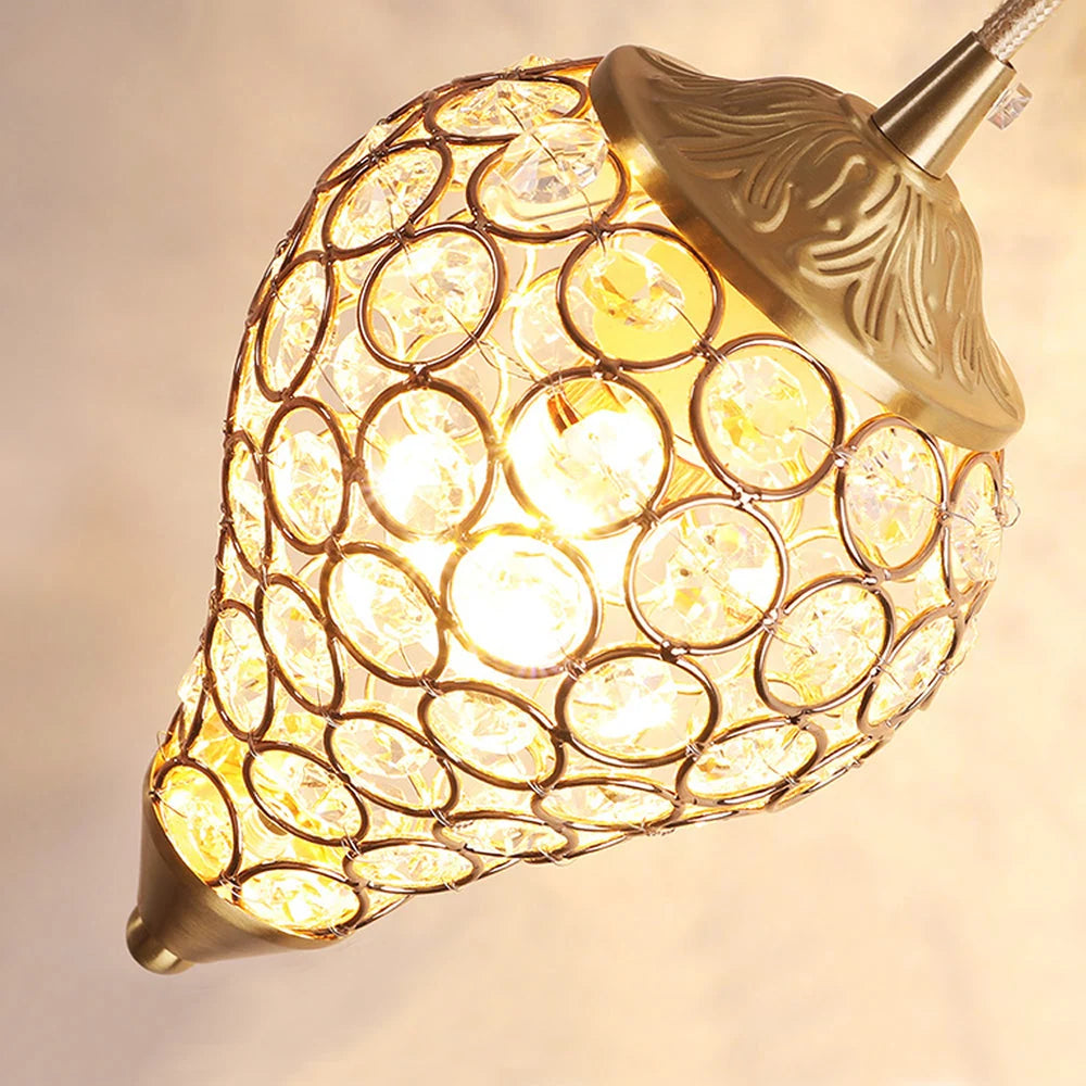 Wall Lamp | Unicorn Pony Design | Resin & Crystal Shade