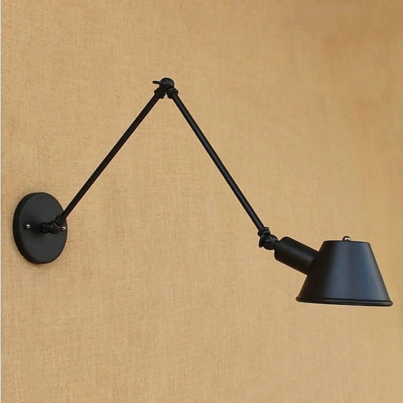 Wall Lamp | Vintage Metal Adjustable Arm & E27 Socket
