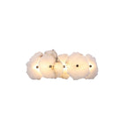 Wall Lamp | Flower-Shaped Alabaster Shade | Metal Base & LED