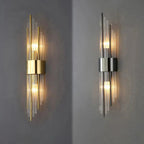 Wall Lamp | Crystal LED Design | Stainless Steel Frame