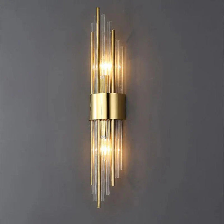 Wall Lamp | Crystal LED Design | Stainless Steel Frame