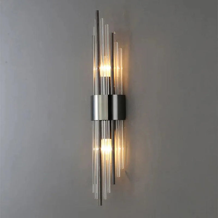 Wall Lamp | Crystal LED Design | Stainless Steel Frame