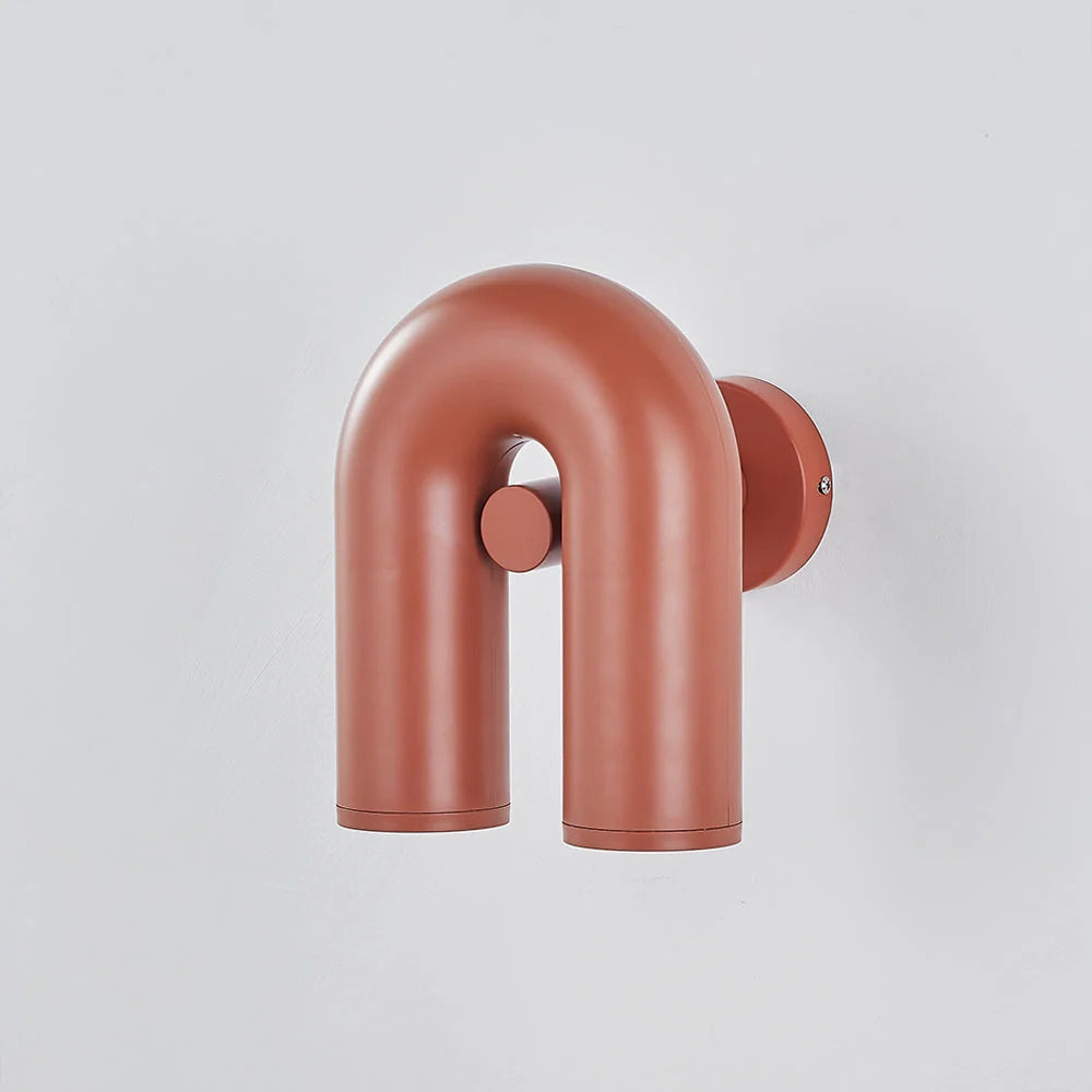 Wall Lamp | Movable U-Shaped Modules | Iron & ABS with LED
