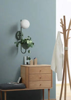 Wall Lamp With Planter | Scandinavian Minimalist & Warm Ambient Light