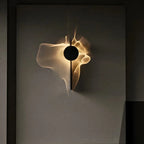 Wall Lamp | 180° Adjustable Wave Projection | Aluminum & Stainless Steel