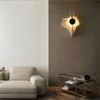 Wall Lamp | 180° Adjustable Wave Projection | Aluminum & Stainless Steel