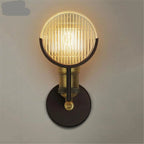 Wall Lamp | Cylindrical Metal Head & Slim Arm | Minimalist Industrial