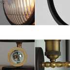 Wall Lamp | Cylindrical Metal Head & Slim Arm | Minimalist Industrial