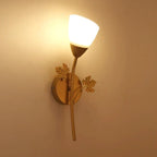 Wall Light | Botanical Gold Leaf & Warm White LED | 3000K