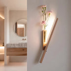 Wall Light | Built-In Vase & 360° Rotatable
